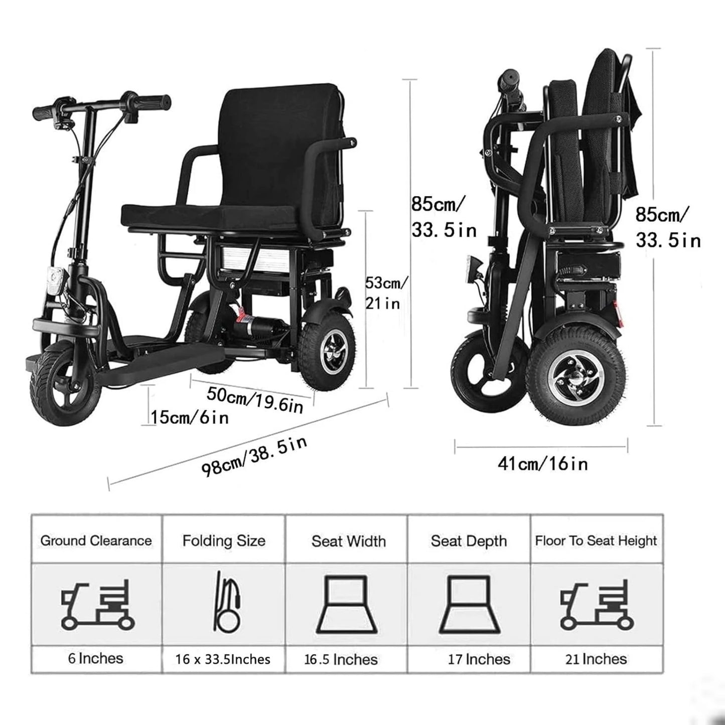 Z Tec - ZT-3 Lightweight Mobility Scooter - MobiFlo